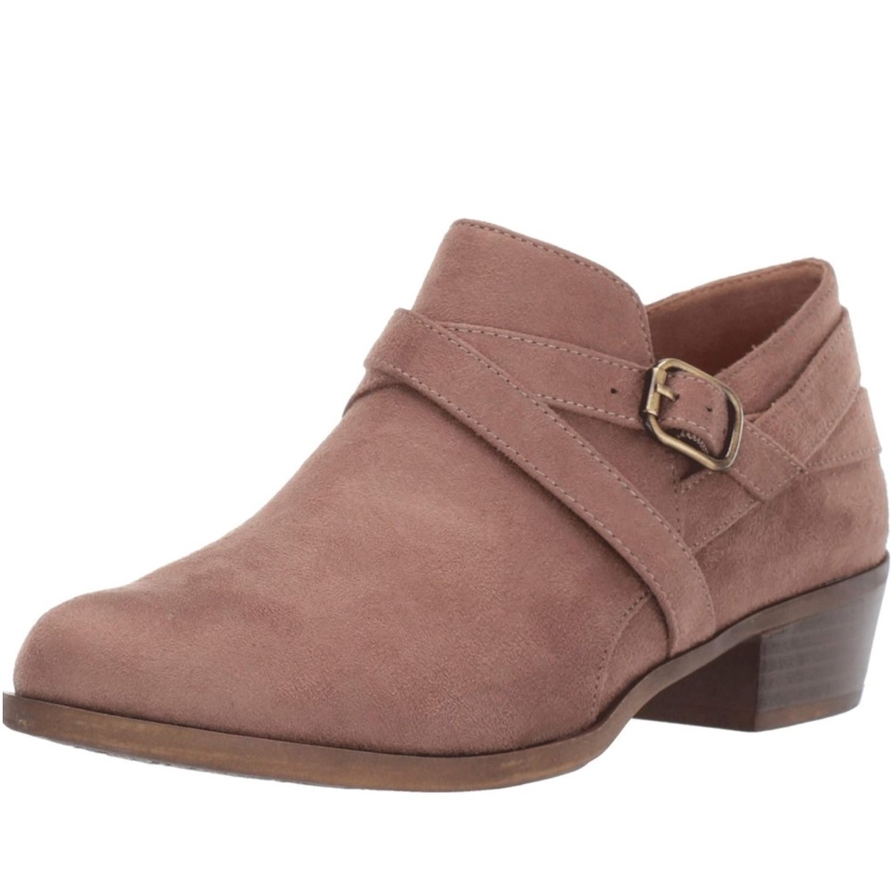 LifeStride Adley Booties - Mushroom Microsuede - 11 - BRAND NEW